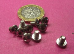 18-8 Stainless Hex Button Head Machine Screw 6-32 x 3/16″ Length, 300 pcs
