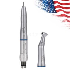 Dental Slow Low Speed Handpiece Push Contra Angle/Air Motor NSK Style 2/4 Holes