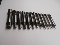 ROPER WHITHNEY Punch set lot 1/8 3/16 9/32 7/32 9/16 1/16 3/32 +5 unknown
