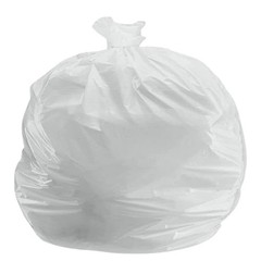 Plasticplace 13 Gallon Trash Bags 0.7 Mil │ 1 Count (Pack of 180), White