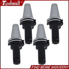 8 Pcs CAT40 ER16 4″ Long Gage Length Collet Chucks Tool Holder Set