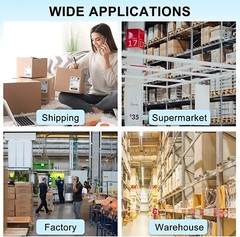 20 Rolls 4X6 Large Paper Shipping Labels DK-1241 for Brother QL-1100 QL-1060N