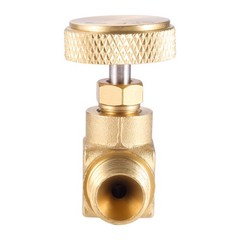1/4″Female NPT 1/4″ Male NPT Needle Valve for High Pressure Propane Gas Butane