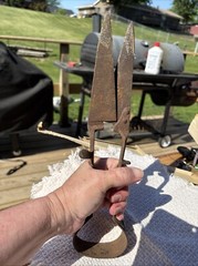 Vintage Antique Metal Shears 12″ Long Wool Sheep Goat Scissors Farm Ranch Tool