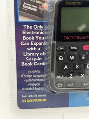 Franklin Bookman MWS-840 Electronic Speaking Dictionary Thesaurus Encyclopedia