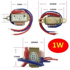 EI 1W to 100W Power Transformer 220V TO 6V/9V/12V/15V/18V Output AC Single/Dual