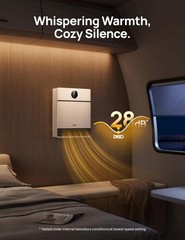 DREO WH517S Smart Wall Heater 1500W WiFi Alexa 150 sq ft Timer Oscillation