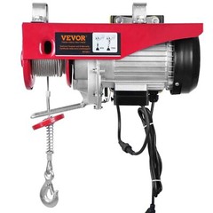 1150W 110V Electric Steel Wire Winch w/ Wireless Remote Control 1320lbs Capacity
