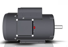 Techtop Electric Motor 2 HP 1800 Rpm 1-PH 115/208-230 Volt 145T Frame