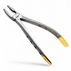 DENTAL TOOTH EXTRACTION FORCEPS F1 ATRAUMATIC UPPER MOLAR GERMAN PREMIUM 2PCS