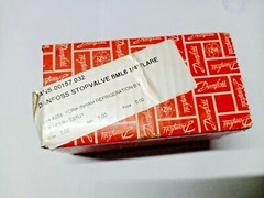 BML 6 NEW DANFOSS SHUT-Off Valve 6 MM 1/4 IN.SAE STRAIGHTWAY HFC-HCFC-CFC BML6