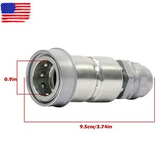 Hydraulic Breakaway Cartridge Female For Parker CH20001 84262367 BR93328C3