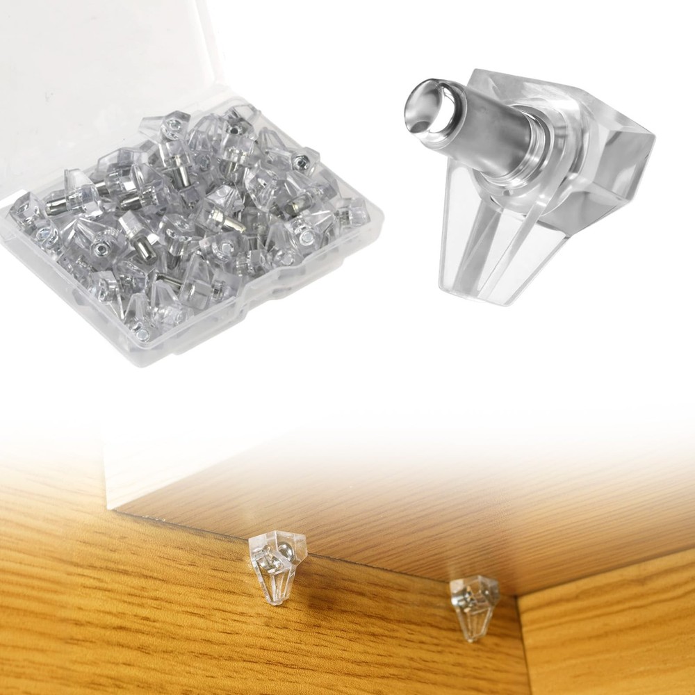 30 Pcs Cabinet Shelf Pegs for Shelves, 3mm Pins Holders, 3mm, 30 Pieces
