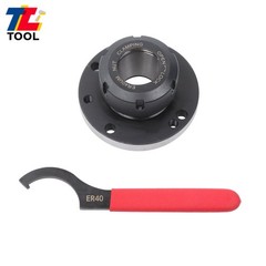 100mm ER 40 Collet Chuck for Mini Lathe Tight Tolerance with ER Wrench Tool