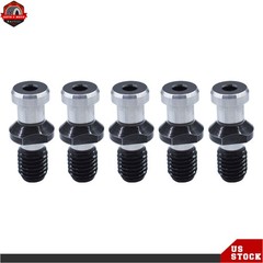 10Pcs CAT40 75 0.747″ Pull Stud Coolant Thru Retention Knob For Mori Doosan New