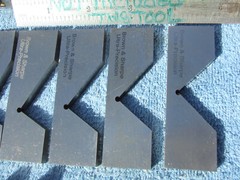 MILL ANGLE BLOCKS BROWN&SHARPE (17) 1/4*-45* MACHINIST TOOLMAKER INSPECT GRIND