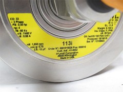 243684 New-No Box; Interroll 113i-410052 Drum Motor 4.5″OD x 11.8″ Wide 80fpm