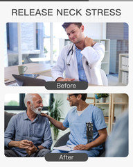 Stethoscope Holder Clip for EKO CORE 500� � Lightweight PU Leather Hip Holder