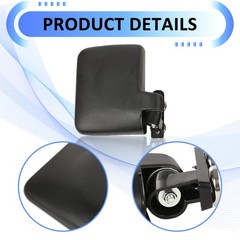 Pair 228lb Rated Magnetic Mirror Tractor View Mirrors For Kubota John Deere 2PCS