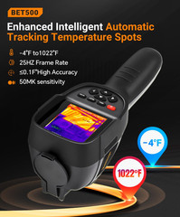 Thermal Camera 256X192 IR Pixels Upgraded Thermal Imaging Camera Dual-Light Fusi