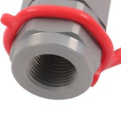 2 Pcs 3/8″ Flat Face Hydraulic Quick Disconnect Coupling Set 3/8″ NPT Thread