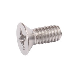 Riyhch 100 Pack 12-24 x 1/2″ Silver Flat Head Machine 0.5 inches,