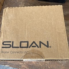 Sloan GEM 111-1.28 XL Manual Flush Valve Chrome Plate Finish 1.28 GPF 3070026