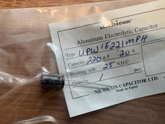 Electrolytic Capacitors (radial) – Various values and voltages
