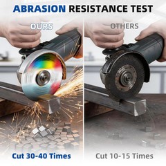 4-1/2 Inch Cut Off Wheel, 10 Pack Angle Grinder Cutting Disc, Ultra Thin Metal C