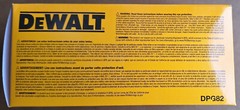 Safety Goggles, Clear Lens, Anti-Fog, Scratch Resistant, DeWALT (DPG82-11C)