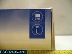 QTY=2000: (20 X 100) Bluzen Disposable Powder & Latex Free Nitrile Gloves Large