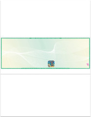 Blank Check Paper, Premium High-Security with Hologram & 22 Security Features