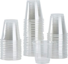 [1000 ct] 10oz Plastic Cups Clear Disposable Cold Cup Iced Coffee Smoothies