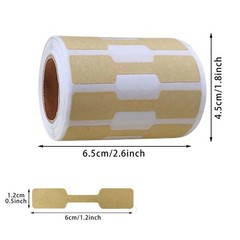 500Pcs Jewelry Tags Roll Price Identify Jewelry Price Tags Stickers Labels Ring