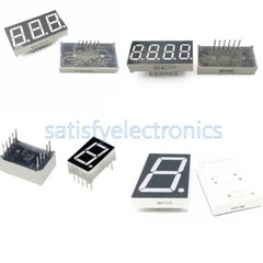 7 Segment 0.56/1.8/0.36 /0.5inch 1/3/4 Digit Common Cathode/Anode Led Display