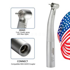Dental Fiber Optic LED High Speed Handpiece Fit KaVo Multiflex Lux Coupler 6HOLE