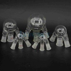 10/25/50/100/250/500/1000ml 3 Necks Joint Borosilicate Glass Flask Round Bottom
