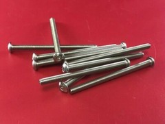 92095A480 18-8 Button Head Hex Drive Screw M4 x 0.70 mm Thread 60mm Long (10PCS)