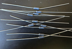 10pcs 422k ohm 1/4W 1% Metal Film Precision Axial Resistors ~ NEW ~