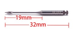 10PKs Dental Endo Peeso Reamers/Glidden Gates Spiral Burs Root Canal 1#-6# files
