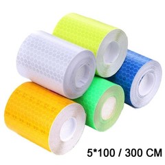 Car Safety Warning Reflective Tape Truck Auto Conspicuity Tape Film Sticker 10Ft