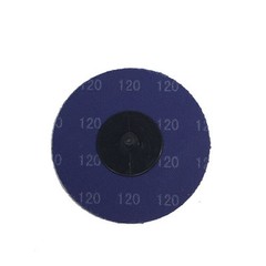 25 3″ Roloc Zirconia Quick Change Sanding Disc 120 Grit