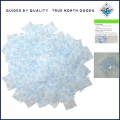 100 Pack Silica Gel Desiccant Packs – 2 Gram Moisture Absorbers for Food Storage
