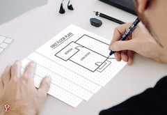 Dot Grid Vertical Index Cards, 250gsm, Heavy Stock, 3 x 5, White, 100 per Pack