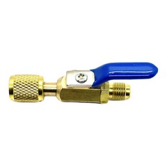 A/C END HOSE CHARGING BALL VALVE 1/4″ ADAPTER FOR DIFFERENT REFRIGERANT.