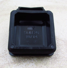 QTY 4 Black 2″ Inch, 10-14 Gauge Square Tube End Cap Plastic Insert Plugs