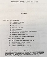 International Farmall T-340 Crawler Tractor Chassis Service Repair Shop Manual