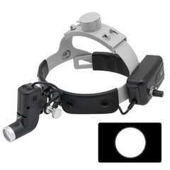 5W Dental Surgical LED Head Light ENT Specific Black with Aluminum Box US STOCK