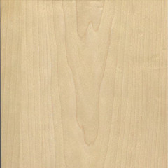 24 In. X 96 In. White Maple Real Wood Veneer with 10 Mil Paperback Free Shipping
