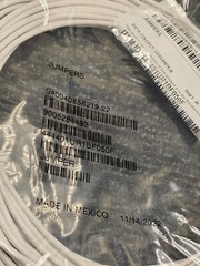 (QTY2) CORNING 444401UR1BF050F Fiber Optic Patch Cable 50 ft